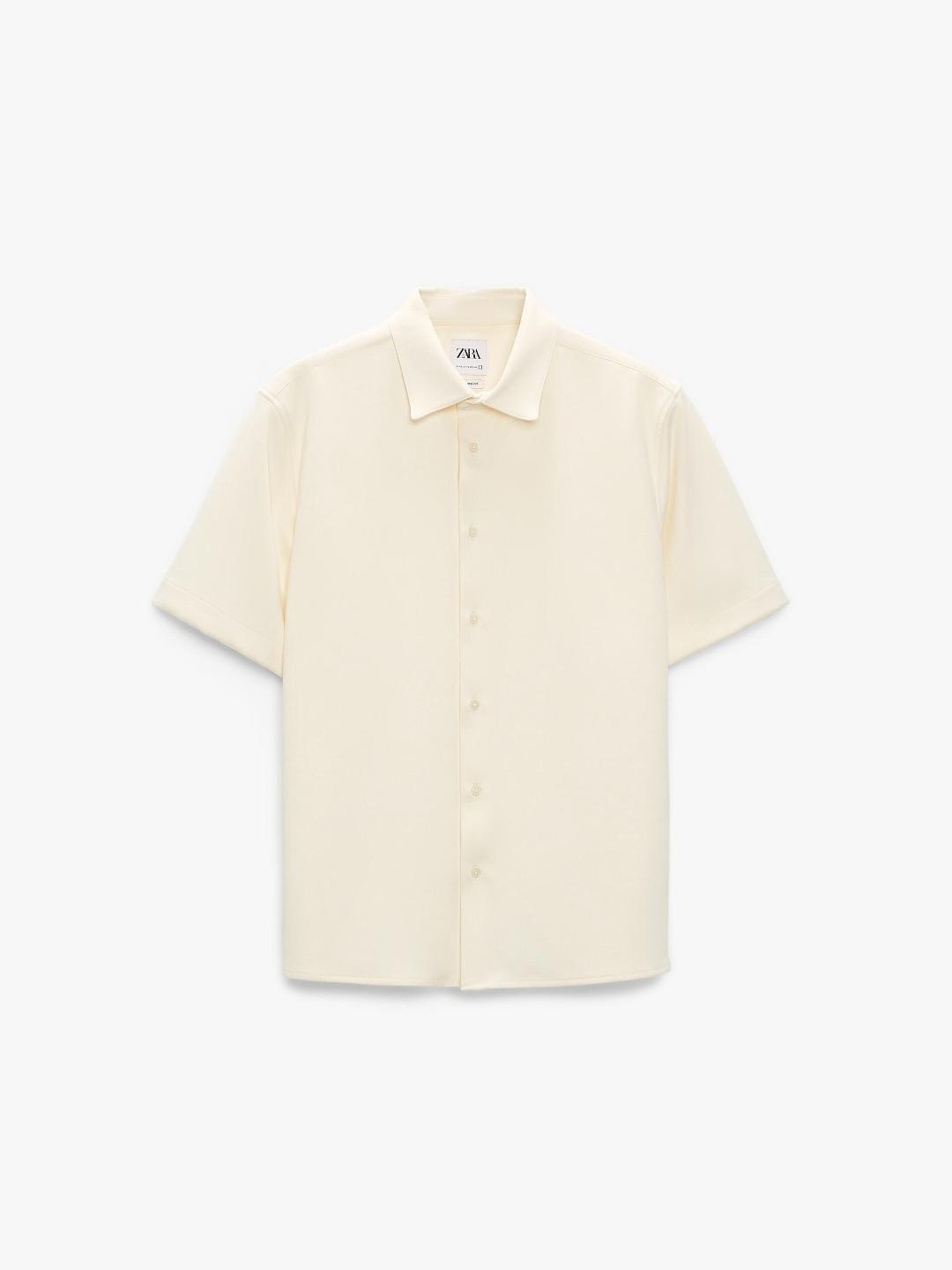 

ZARA Men Beige Shirts