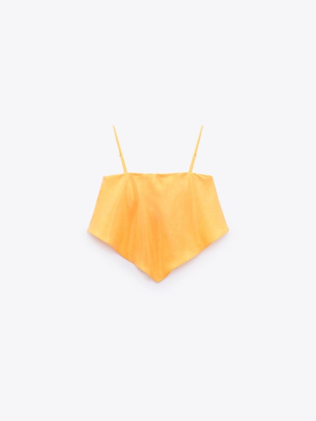 

ZARA Women Orange Tops