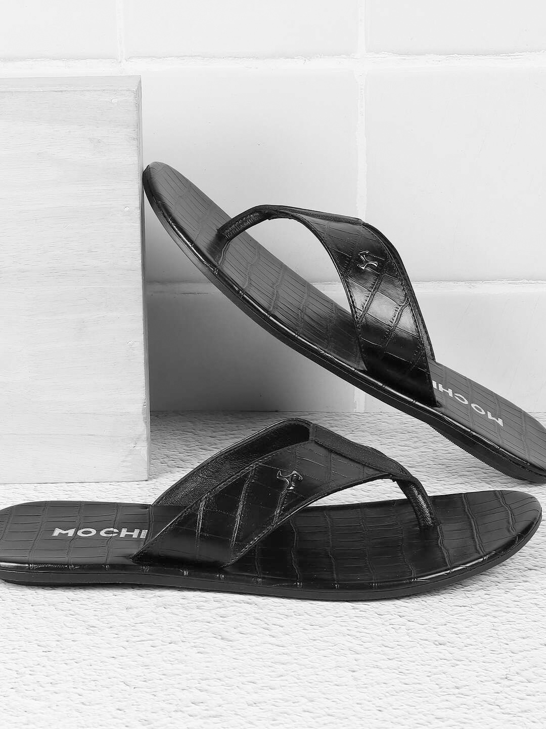 

Mochi Men Comfort Slip-On Sandals, Black