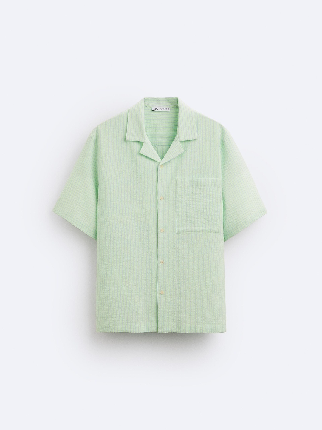 

ZARA Men Green Shirts