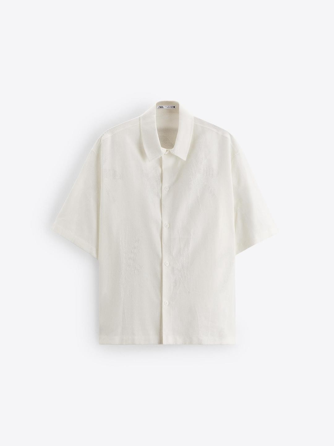 

ZARA Men White Shirts