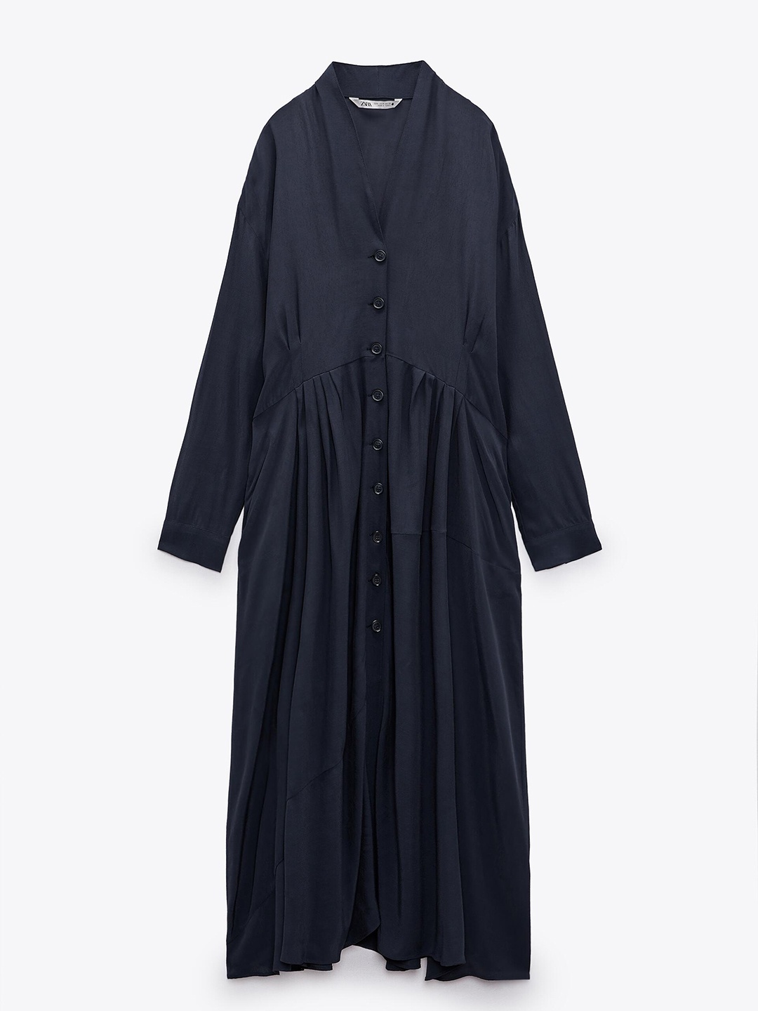 

ZARA Women vy Blue Dresses, Navy blue