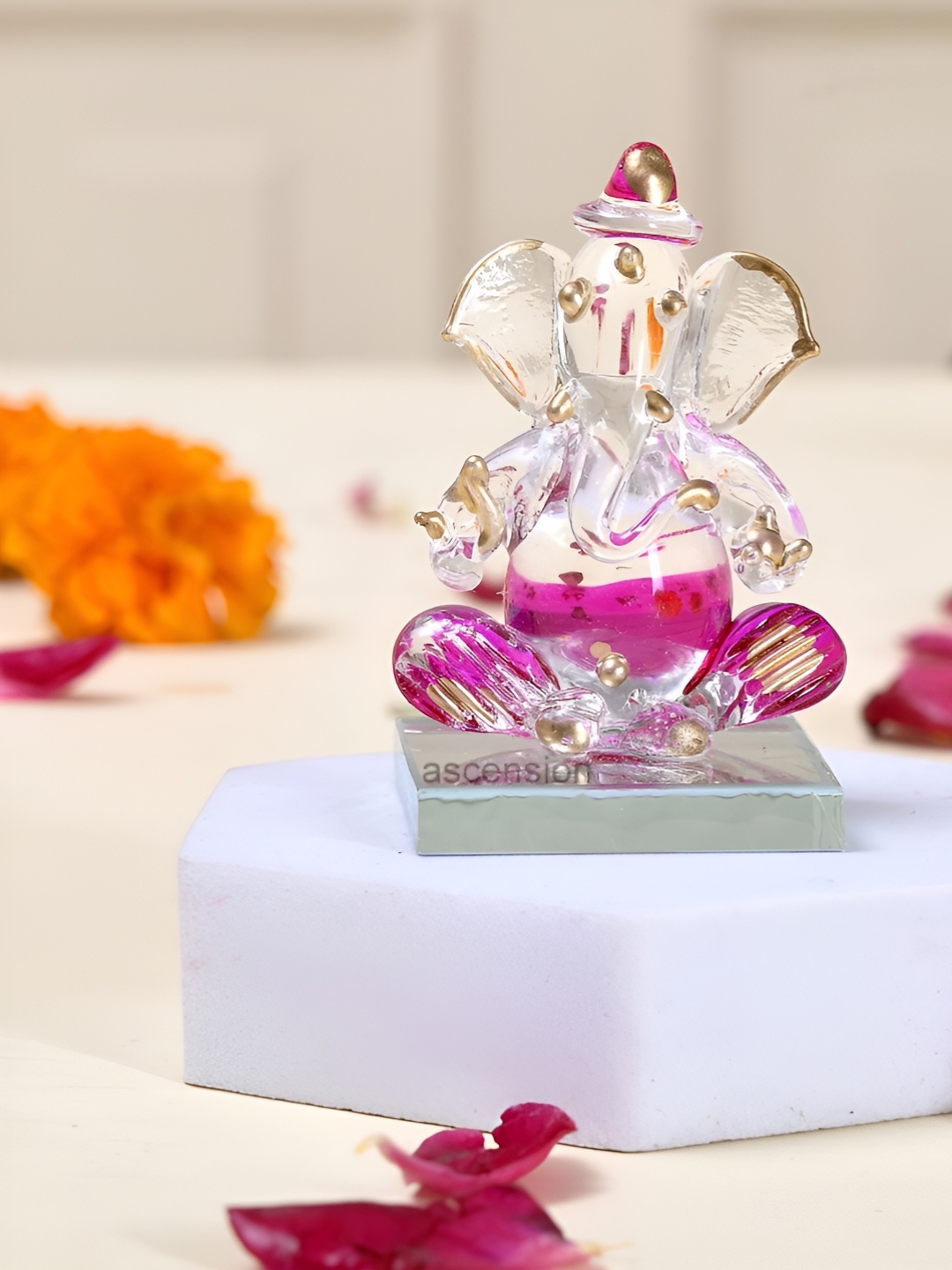 

Ascension Transparent Religious Figurine Showpiece