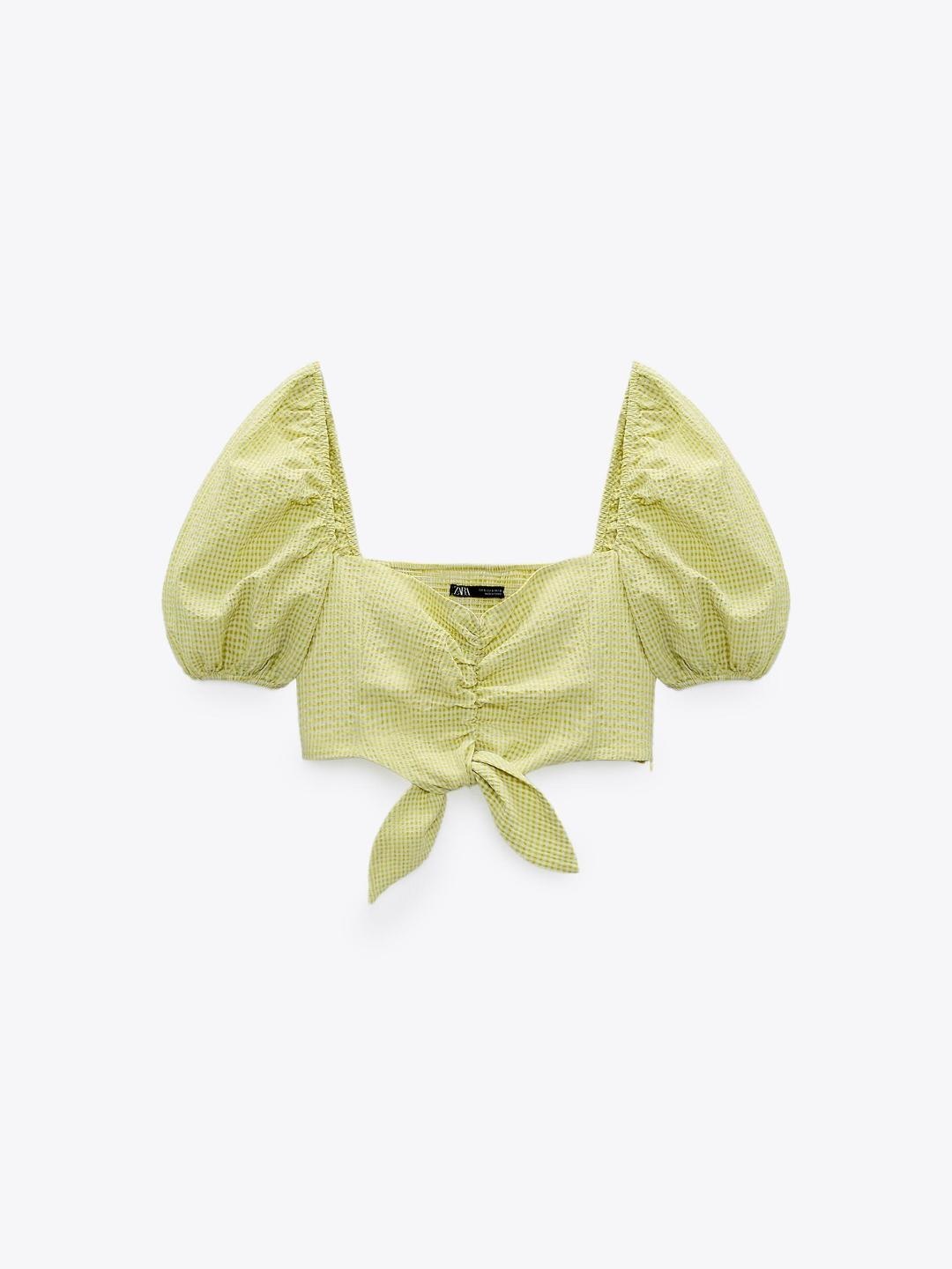 

ZARA Women Green Tops