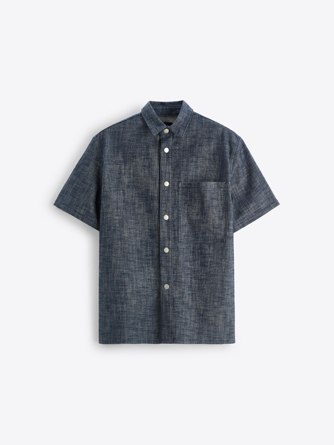 

ZARA Men Blue Shirts