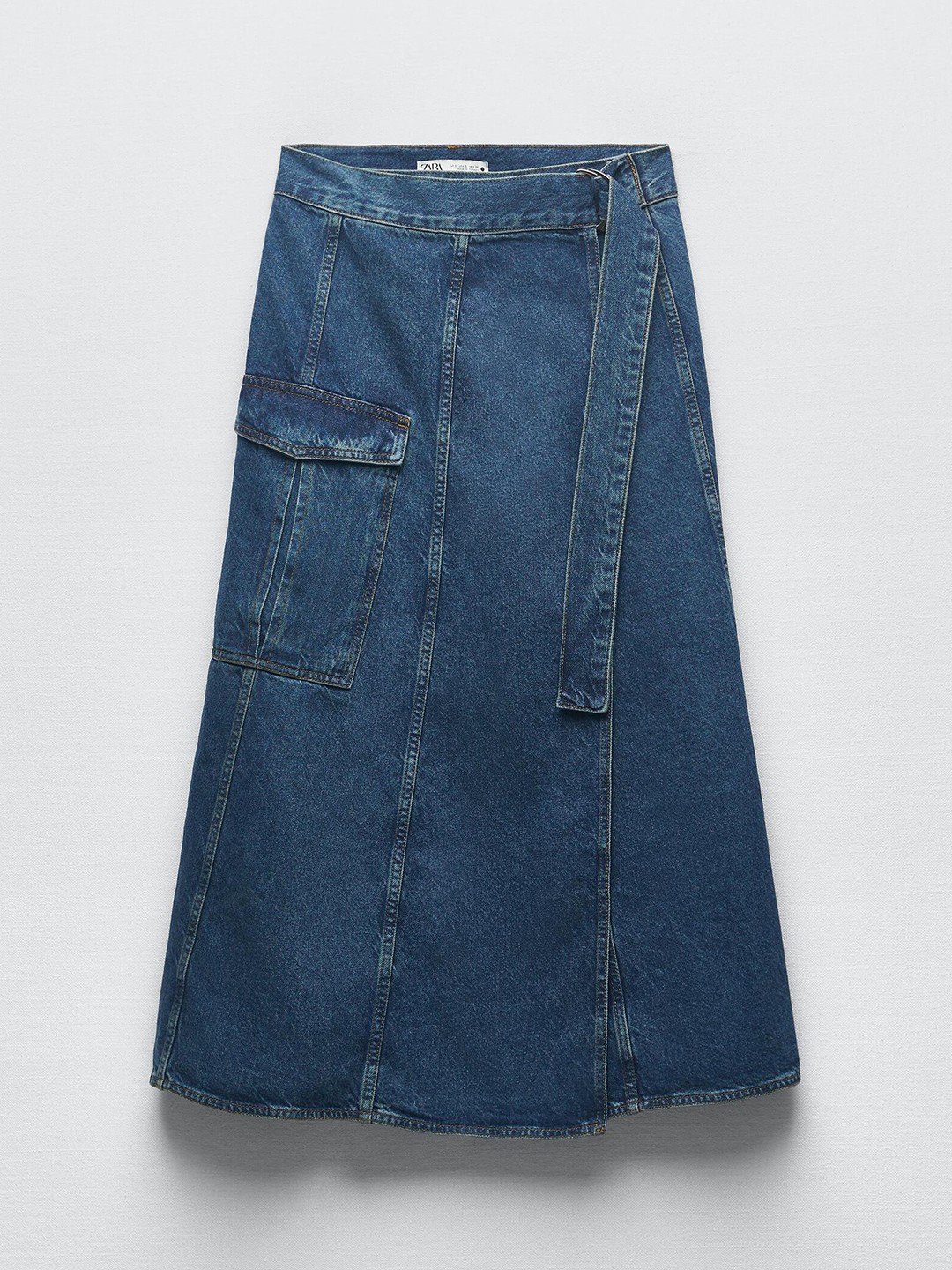 

ZARA Women Blue Skirts