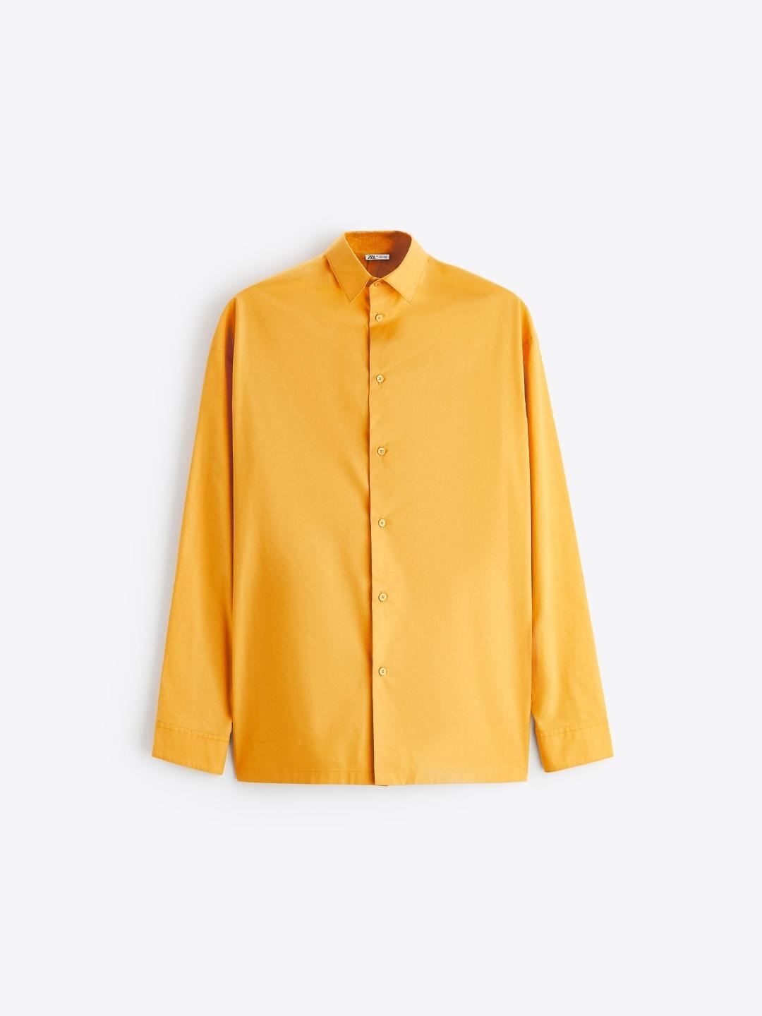 

ZARA Men Mustard Shirts