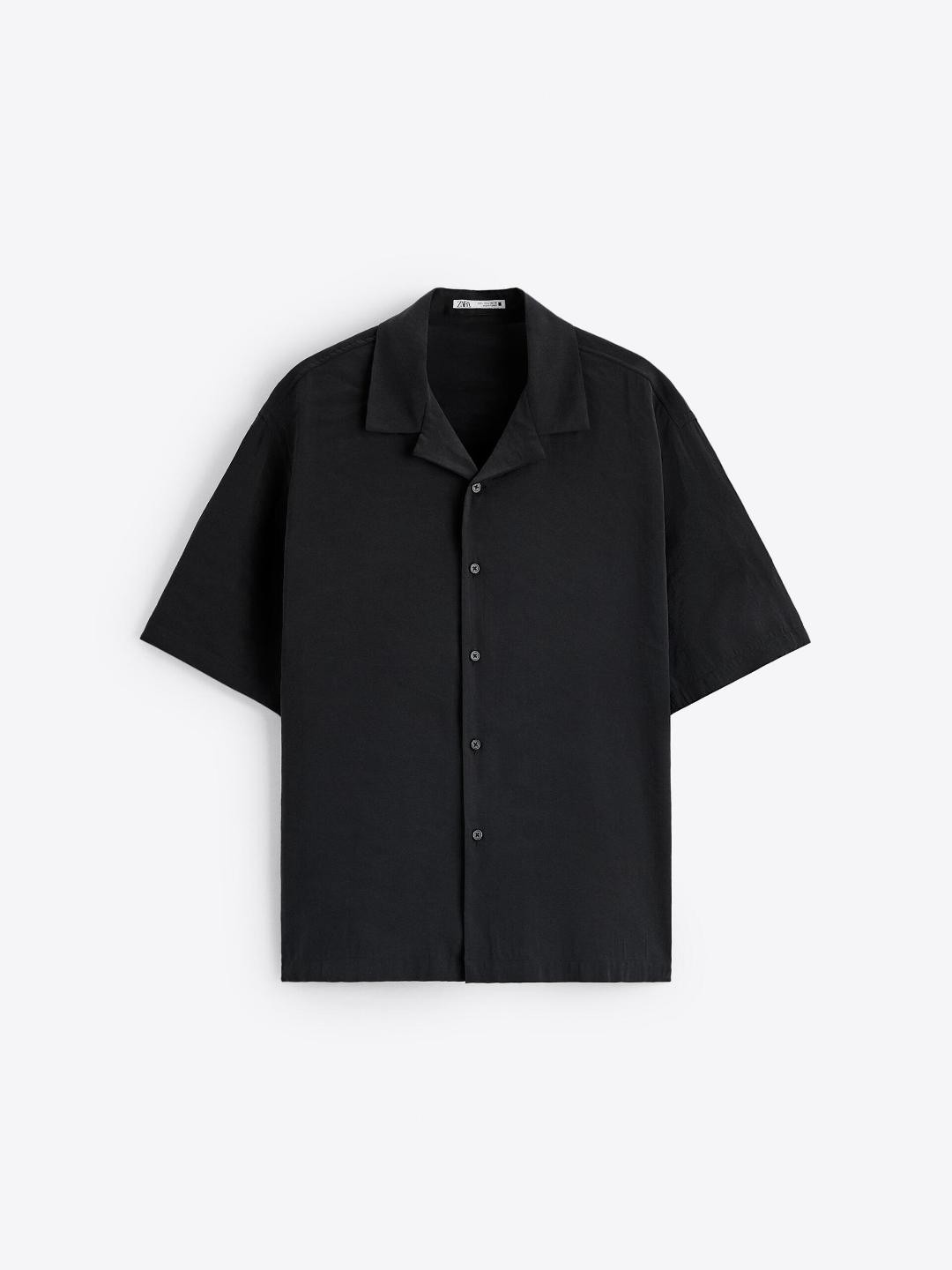 

ZARA Men Black Shirts