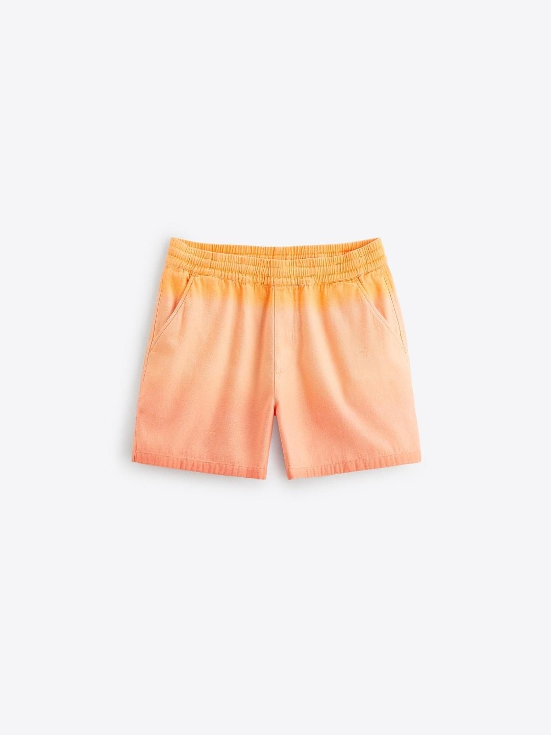 

ZARA Men Orange Shorts