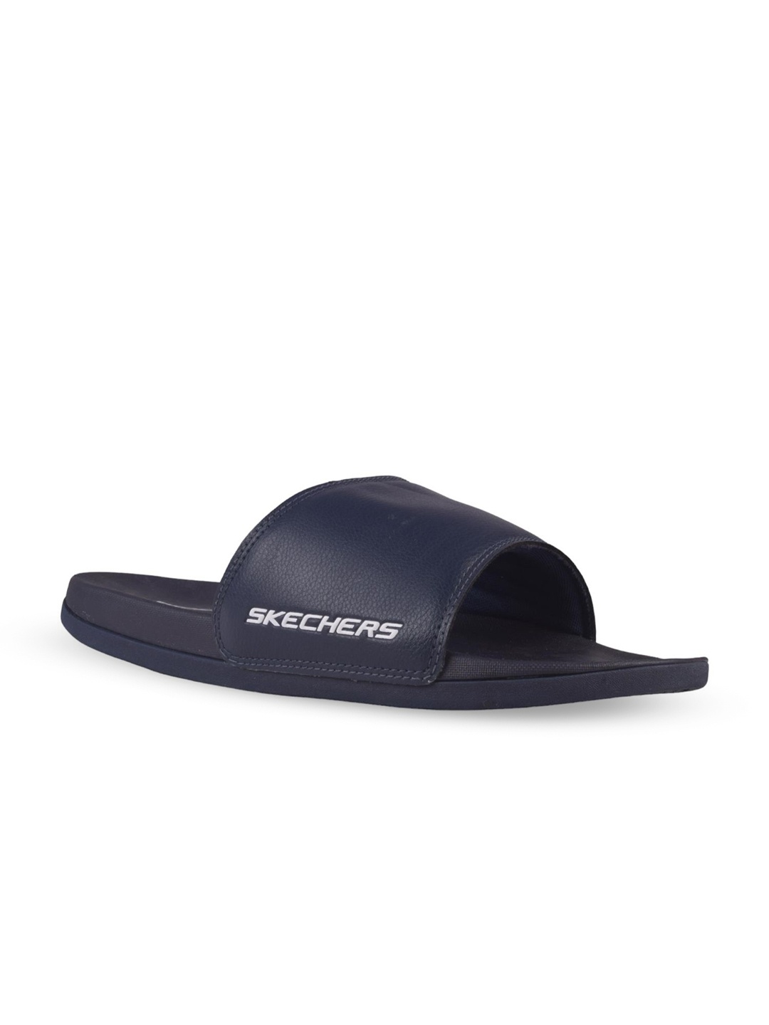 

Skechers GAMBIX Men Casual Sliders, Navy blue