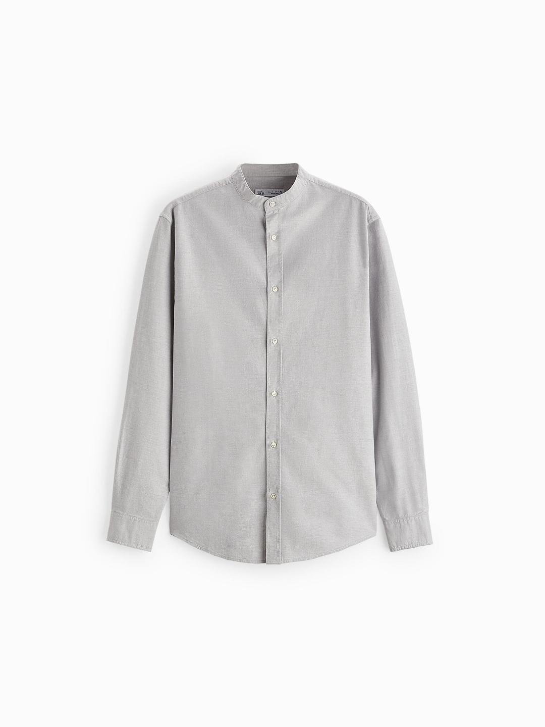 

ZARA Men Grey Shirts