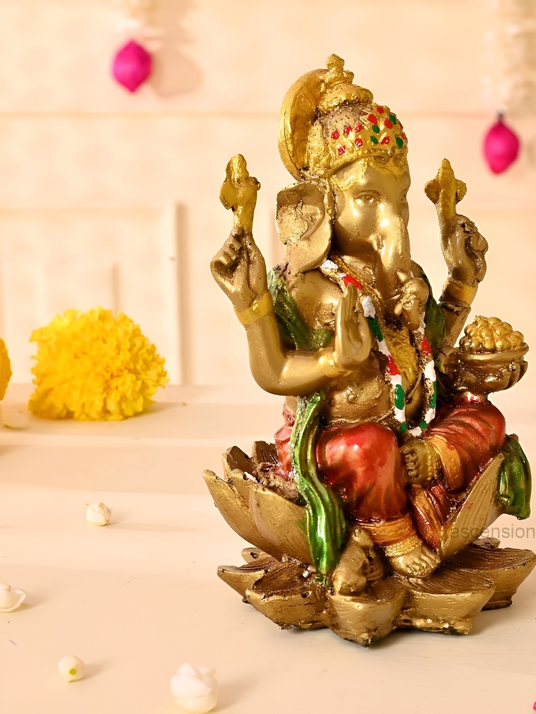 

Ascension Gold-Toned Religious Idol Showpiece