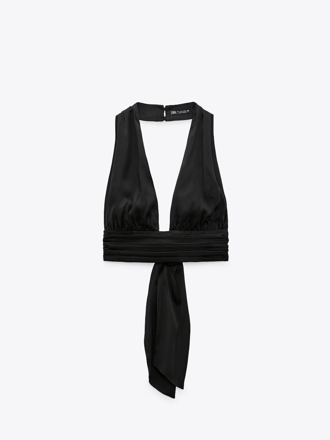 

ZARA Women Black Tops
