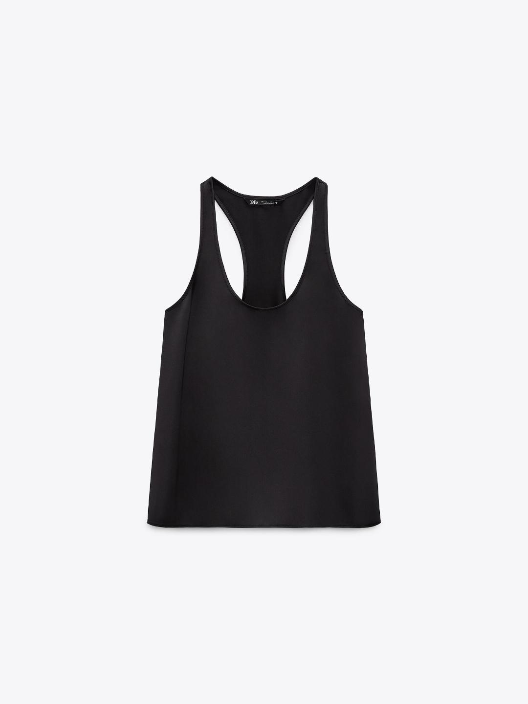 

ZARA Women Black Innerwear Vest