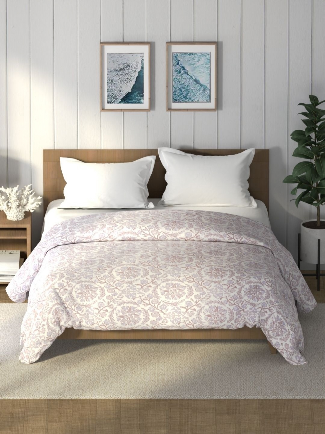 

Nautica Raymarine Lavender Printed AC Room 120 GSM Double Bed Comforter