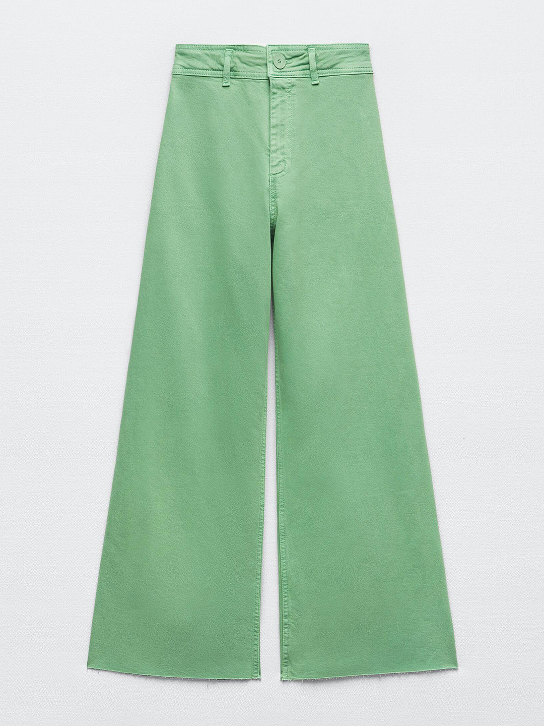 

ZARA Women Green Trousers