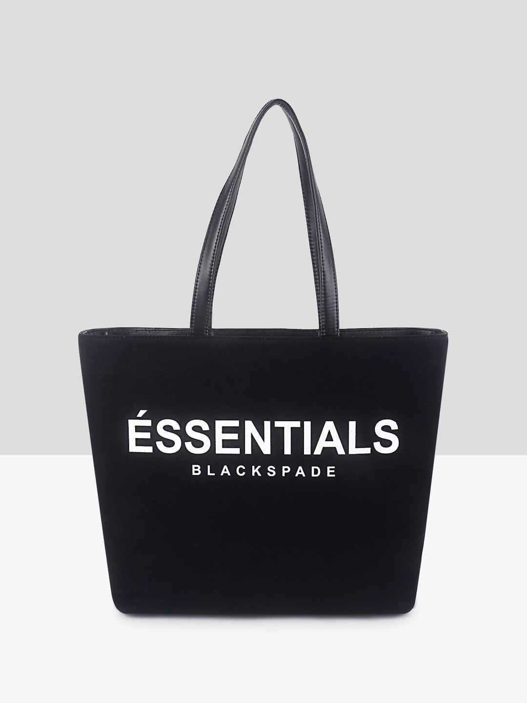 

Black Spade Women Typography Printed Structured Shoulder Bag