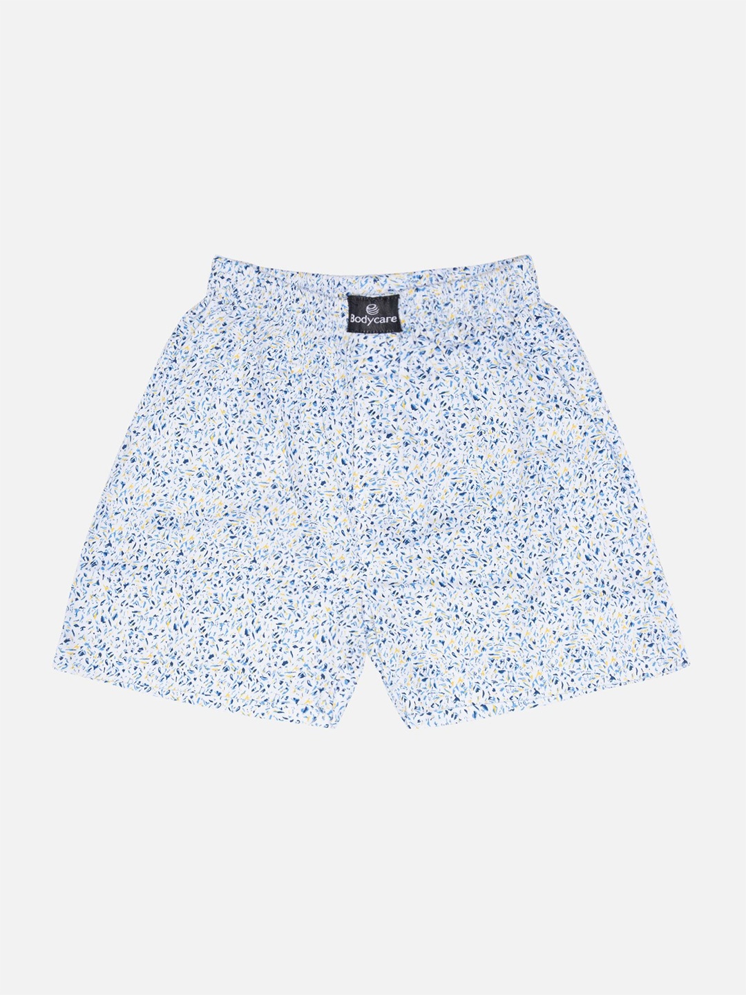 

Bodycare Kids Boys Printed Cotton Shorts, White