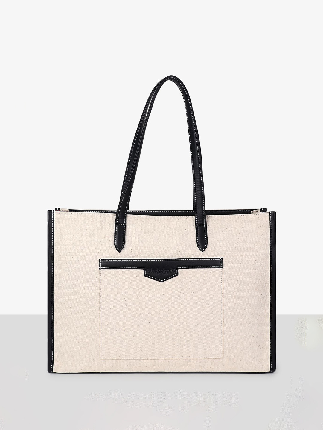 

Black Spade Women Solid Structured Shoulder Bag, Beige