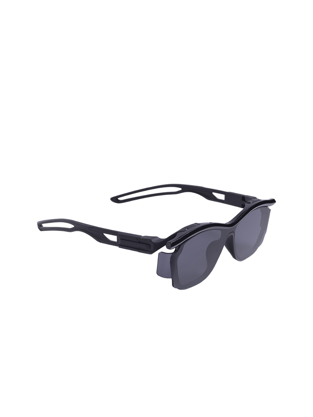 

DIMEH Unisex Sports Sunglasses with UV Protected Lens SG-157, Black