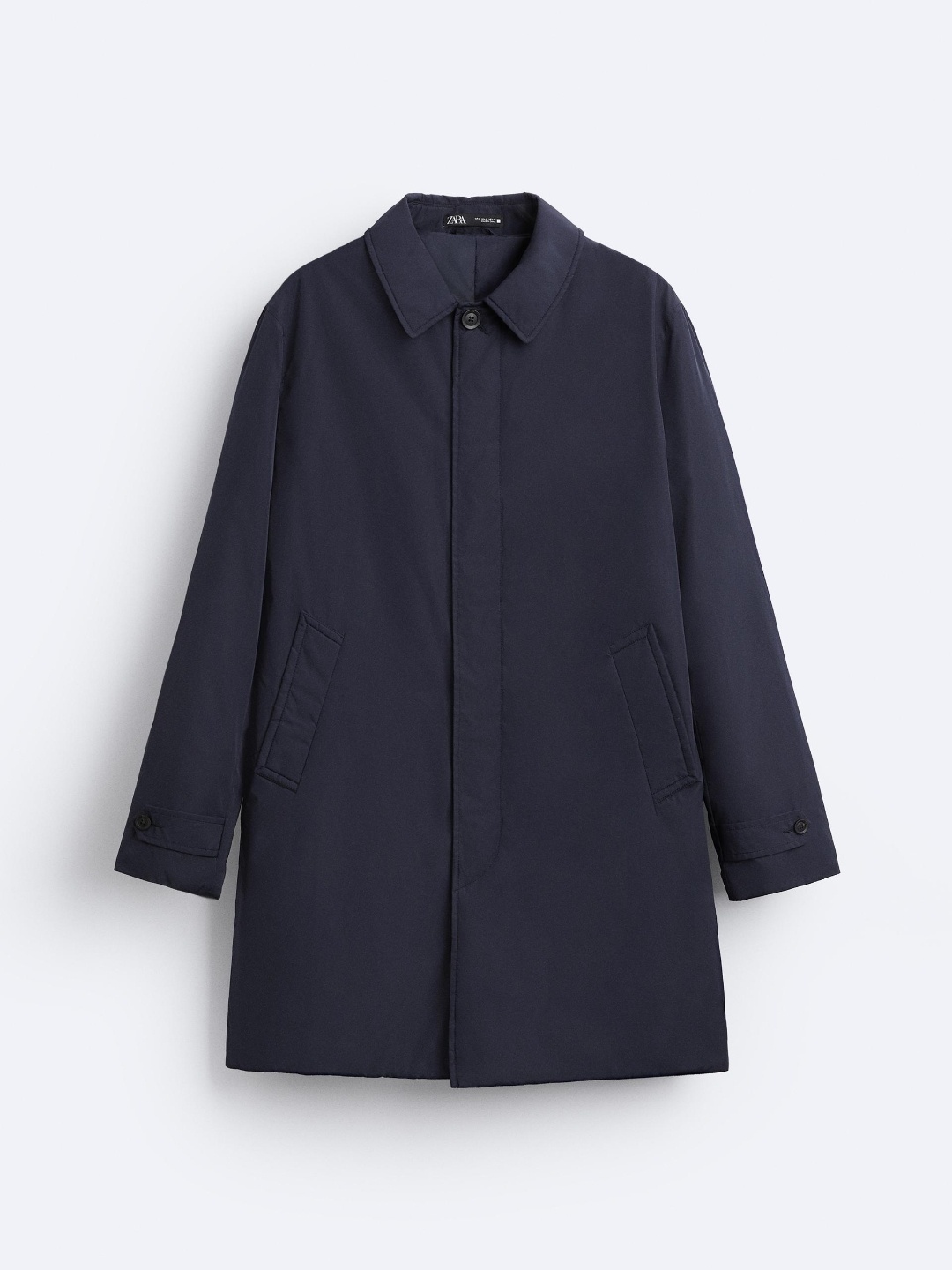 

ZARA Men Navy Blue Rain Jacket