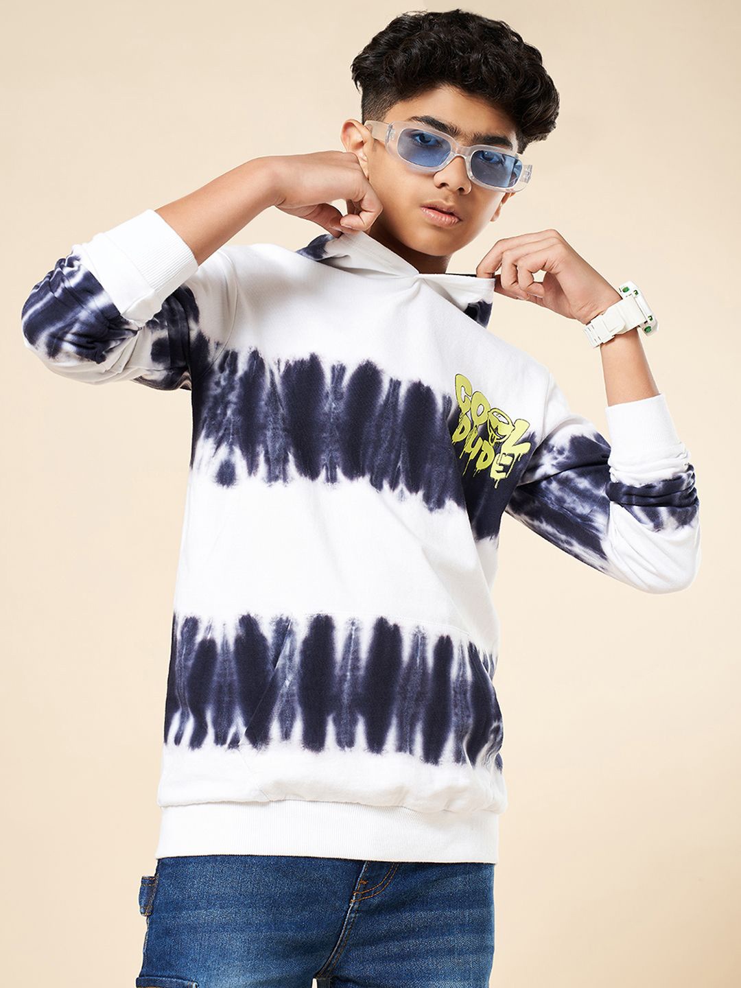 

Coolsters by Pantaloons Boys Cotton Printed Sweatshirt, White