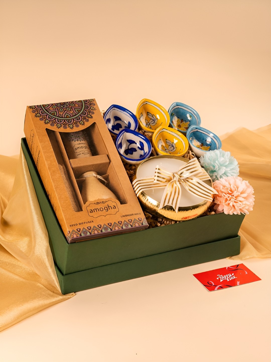 

The Zappy Box Brown & Blue 10 Pieces Home Gift Sets