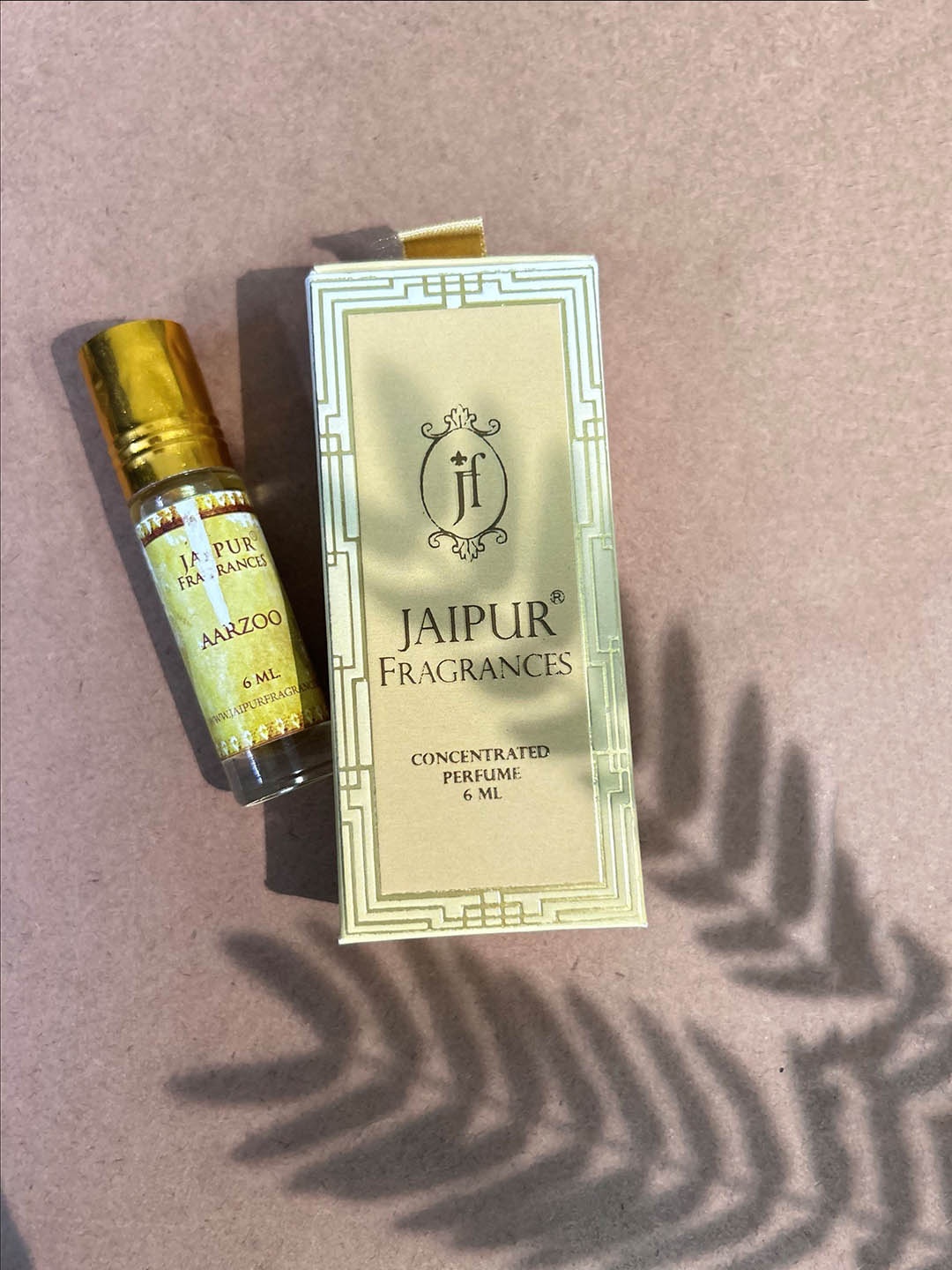 

Jaipur Fragrances Aarzoo Long Lasting Attar - 6ml, Beige