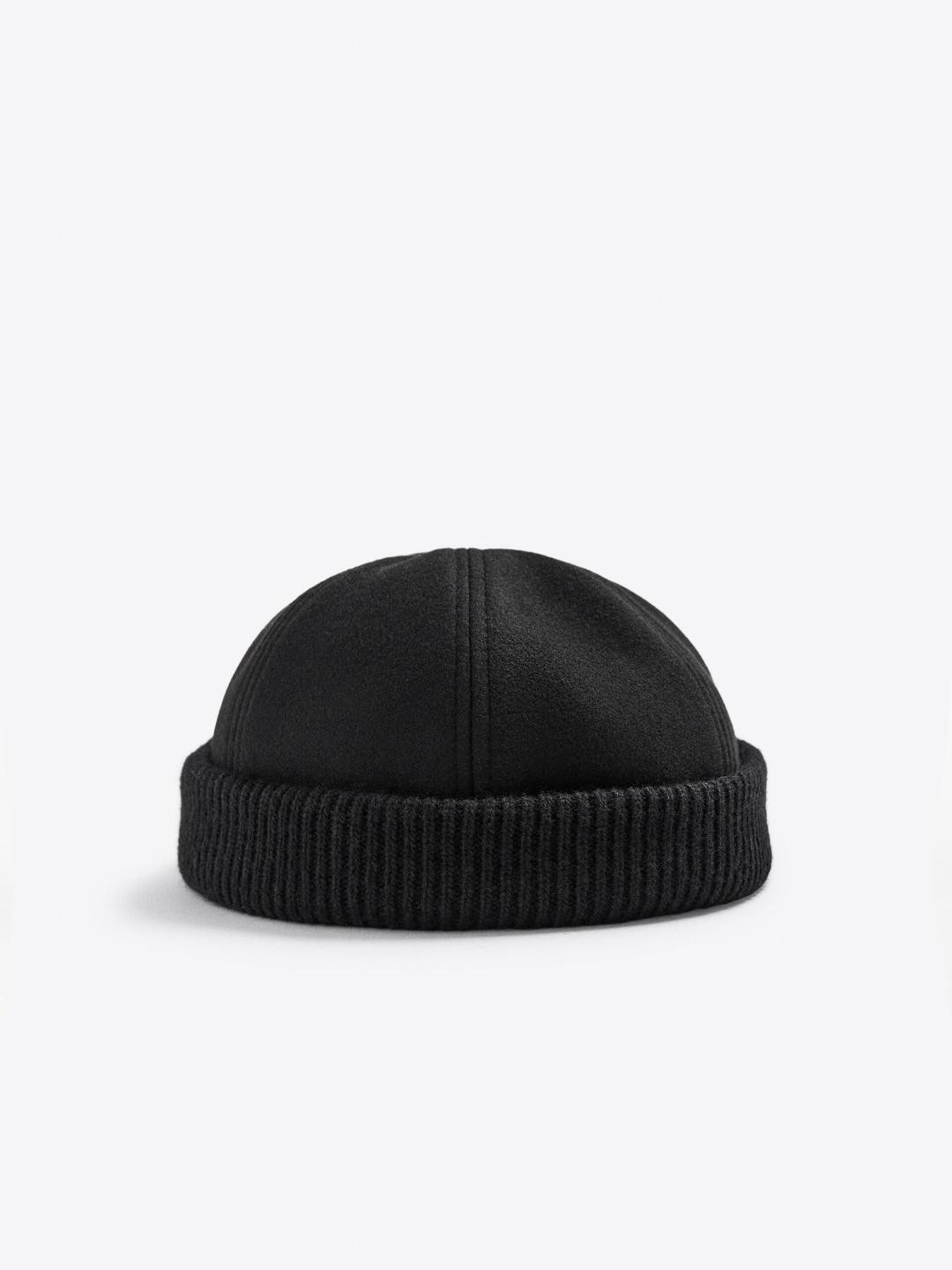 

ZARA Men Black Hat
