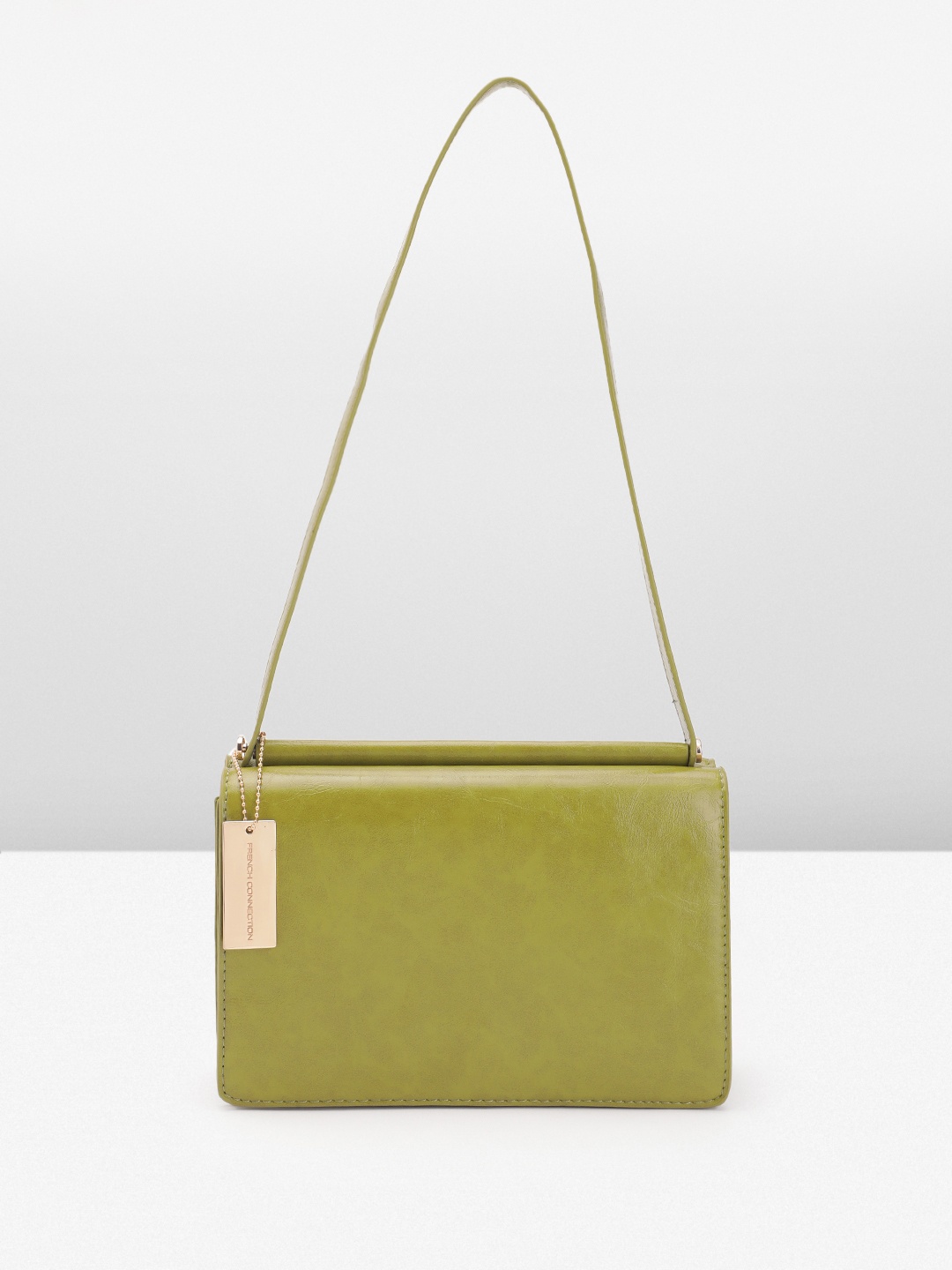 

French Connection Structured Shoulder Bag, Green