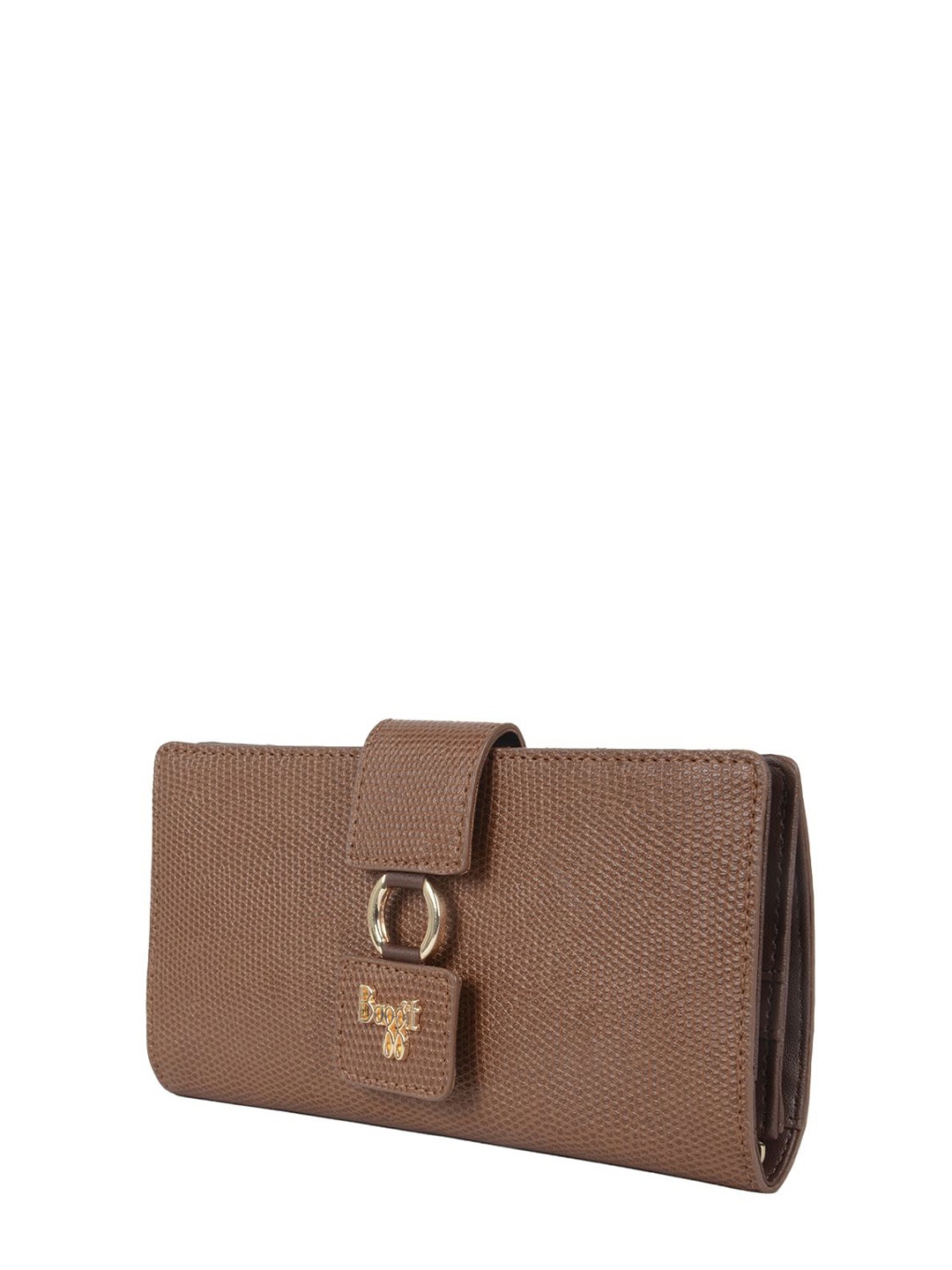 

Baggit Women PU Two Fold Wallet, Brown