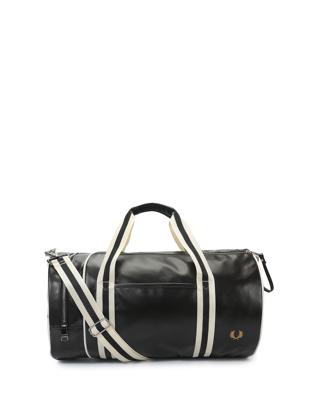 

Fred Perry Medium Foldable Sports or Gym Duffel Bag, Black