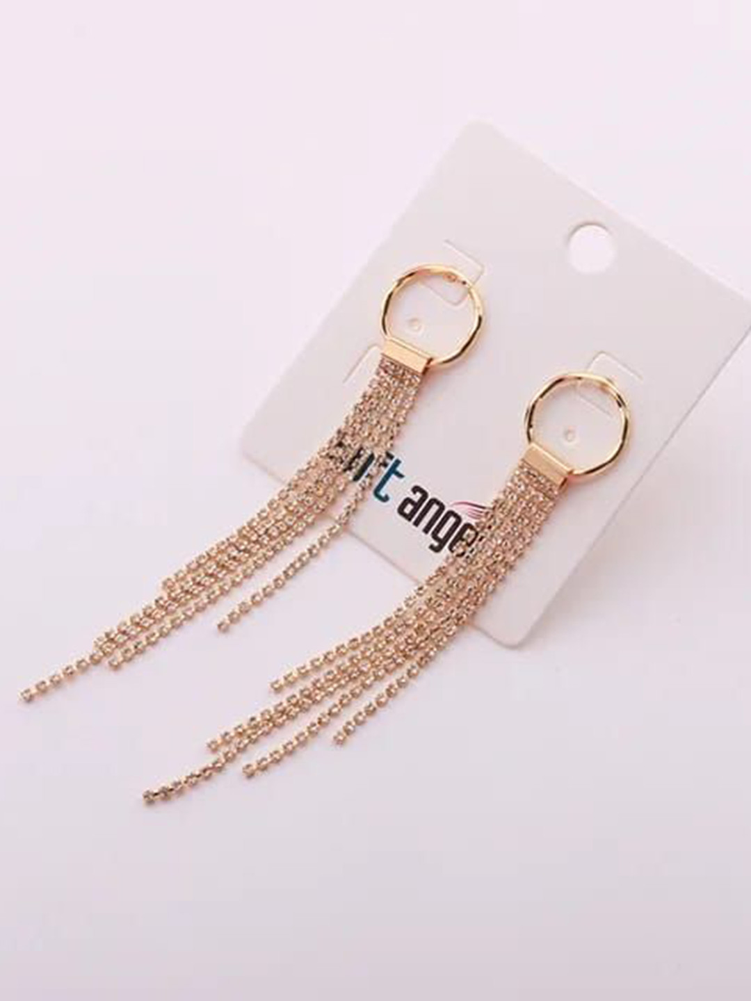 

YU FASHIONS Geometric Drop Earrings, Gold