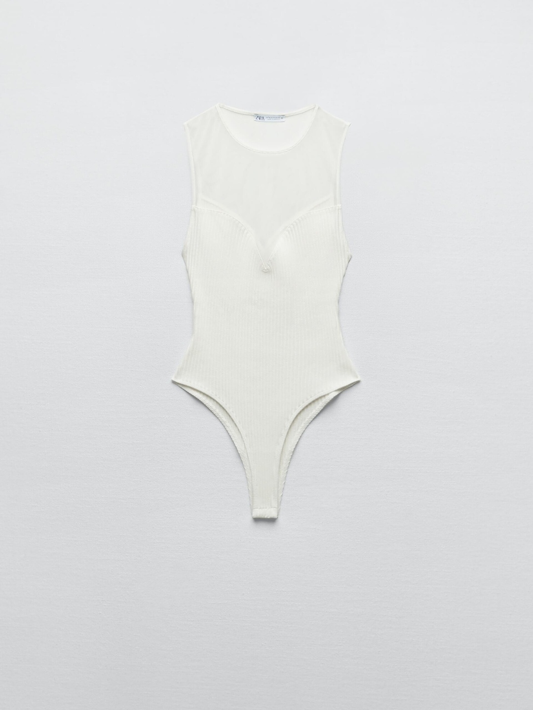 

ZARA Women White Bodysuit