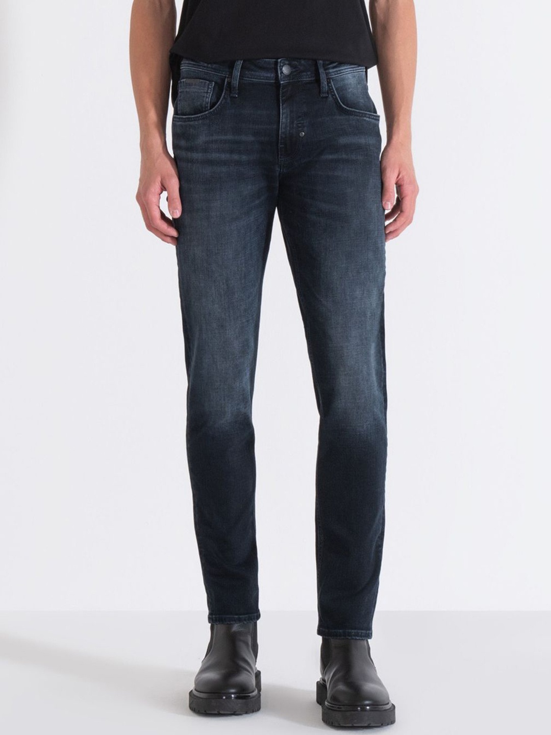 

Antony Morato Men Tapered Fit Jeans, Blue