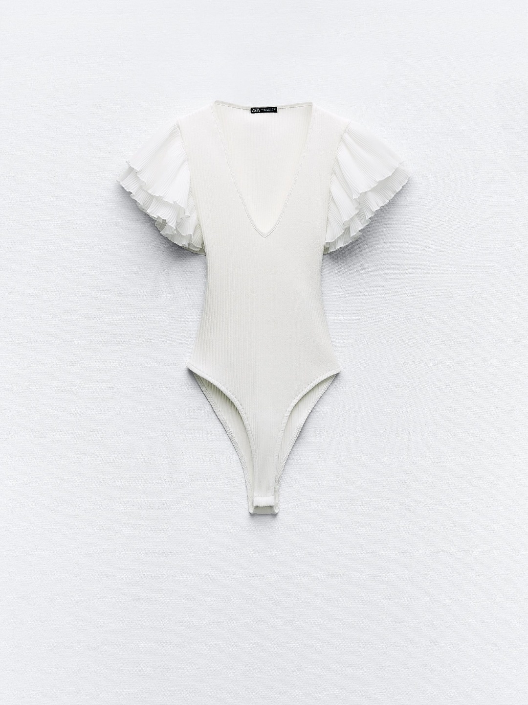 

ZARA Women White Bodysuit