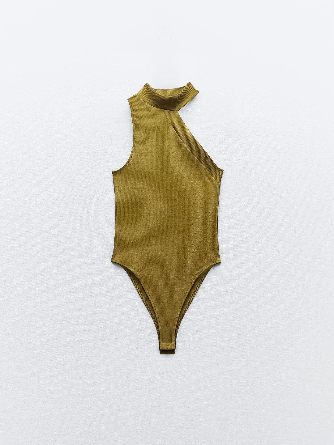 

ZARA Women Khaki Bodysuit