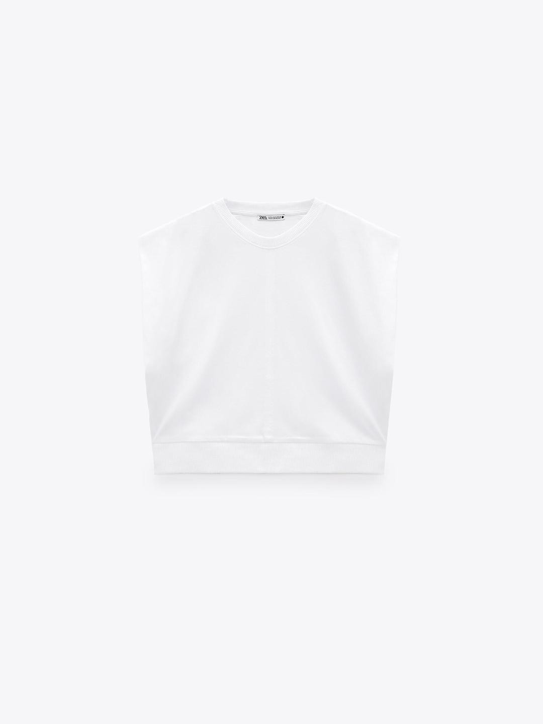 

ZARA Women White Bodysuit