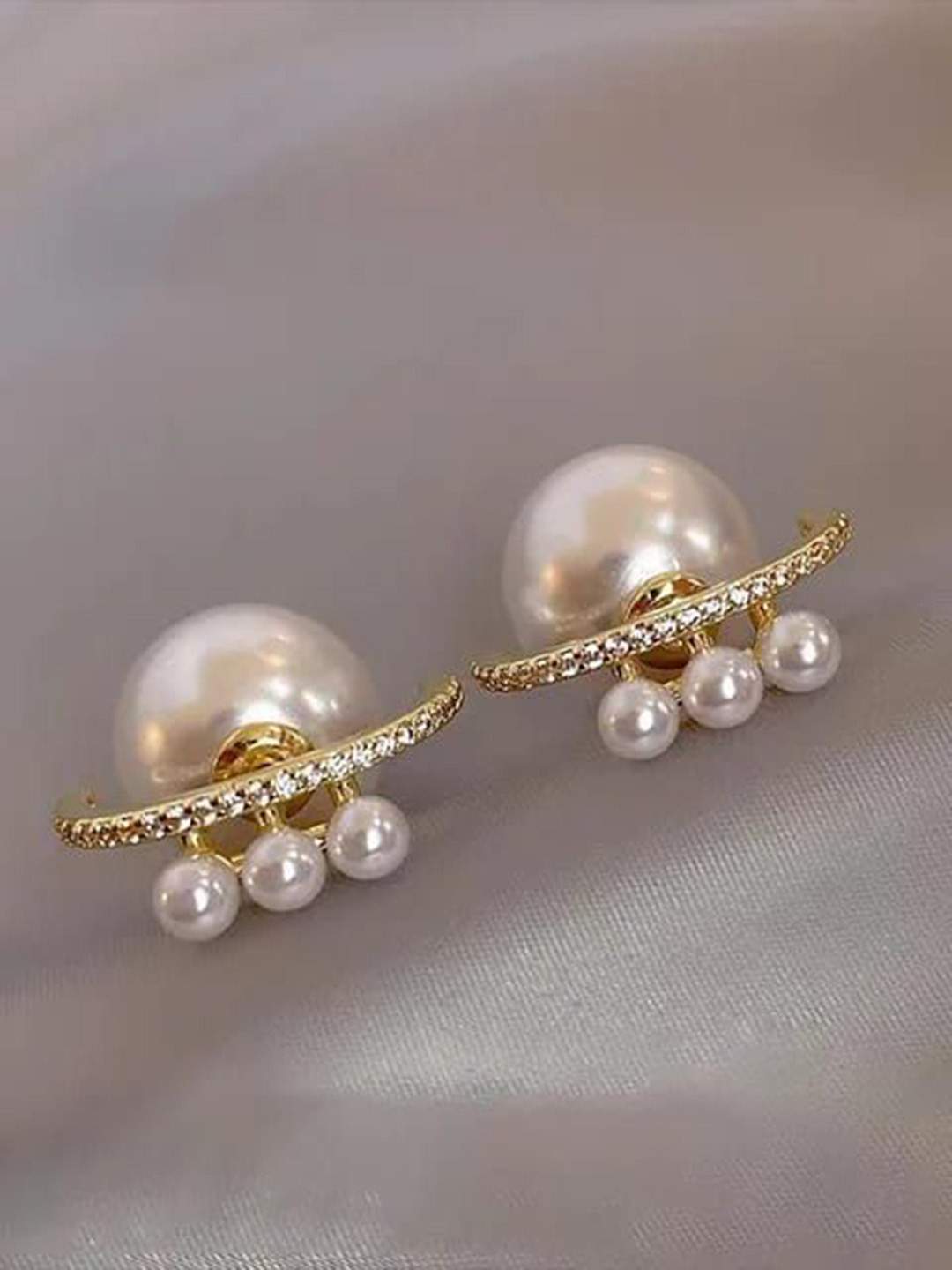 

YU FASHIONS Geometric Drop Earrings, Gold