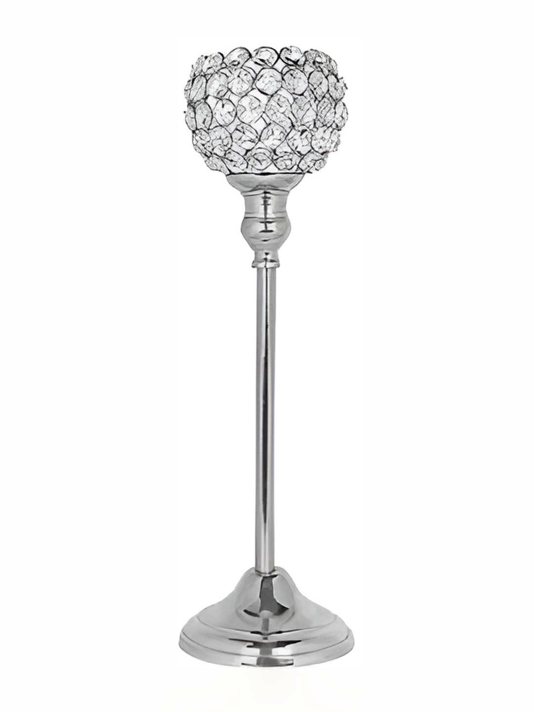 

Extreme Karigari Grey Metal Candle Holder