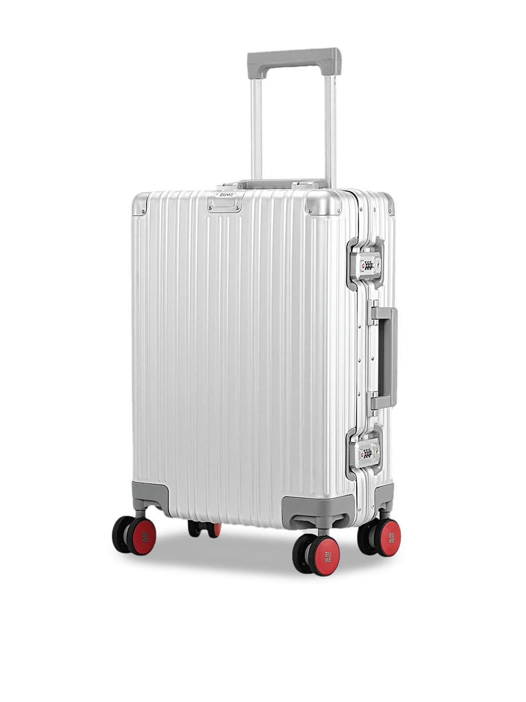 

EUME Hard-Sided Trolley Bag, Silver