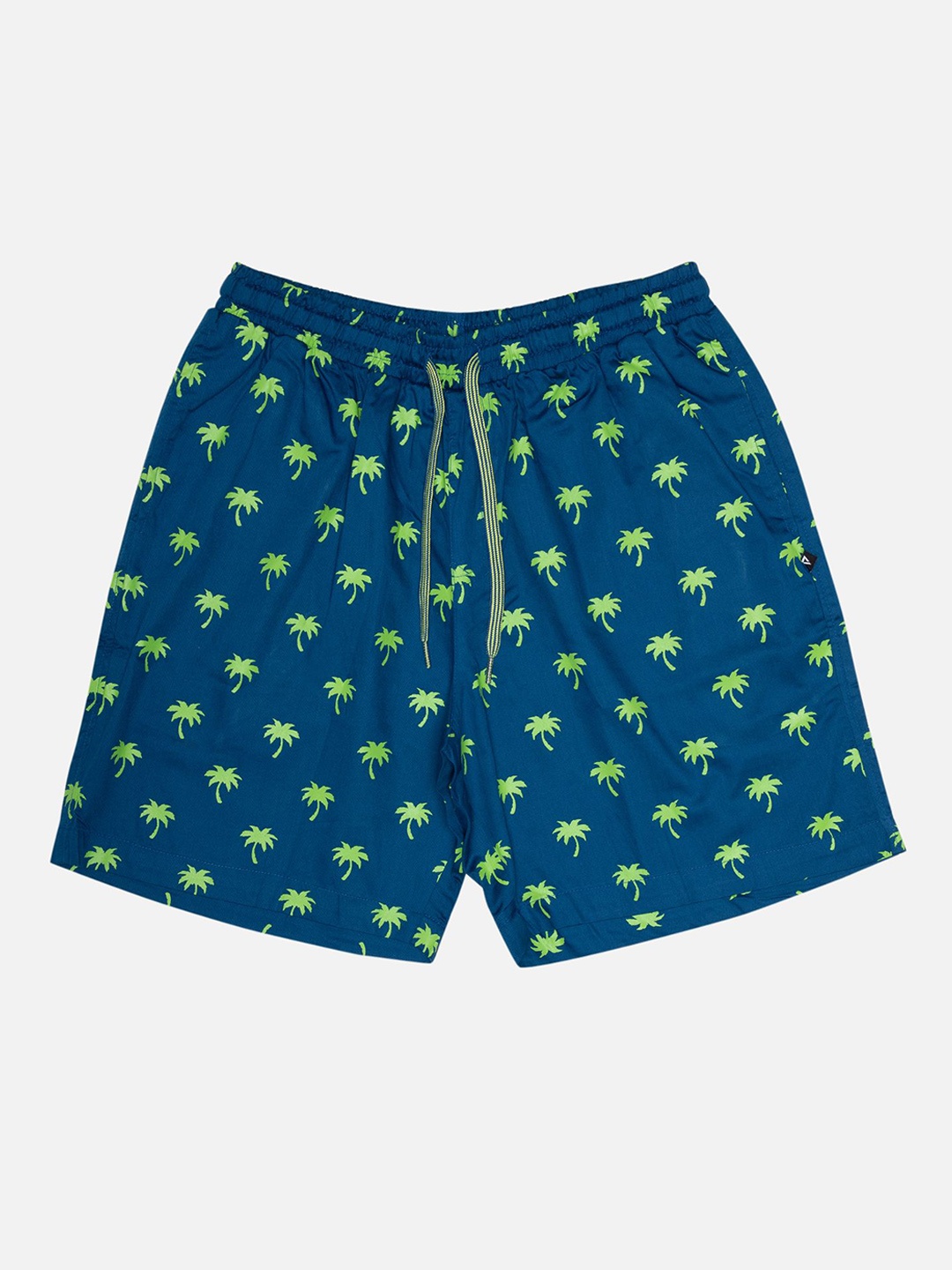 

PROTEENS Men Printed Shorts, Navy blue