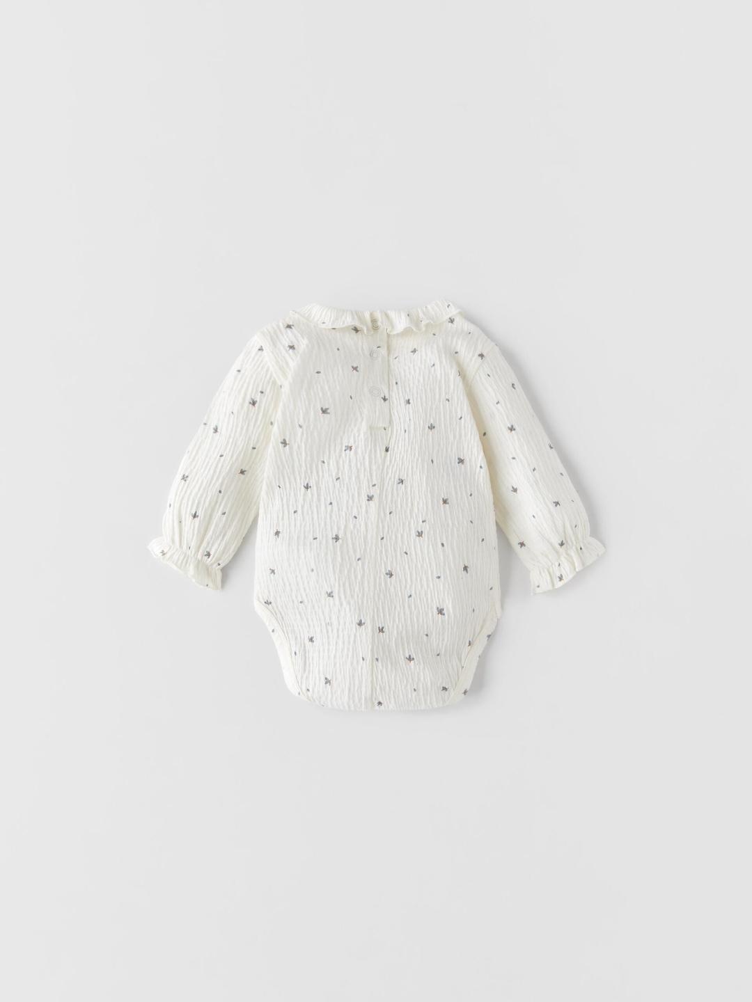 

ZARA Kids-Unisex Beige Bodysuit