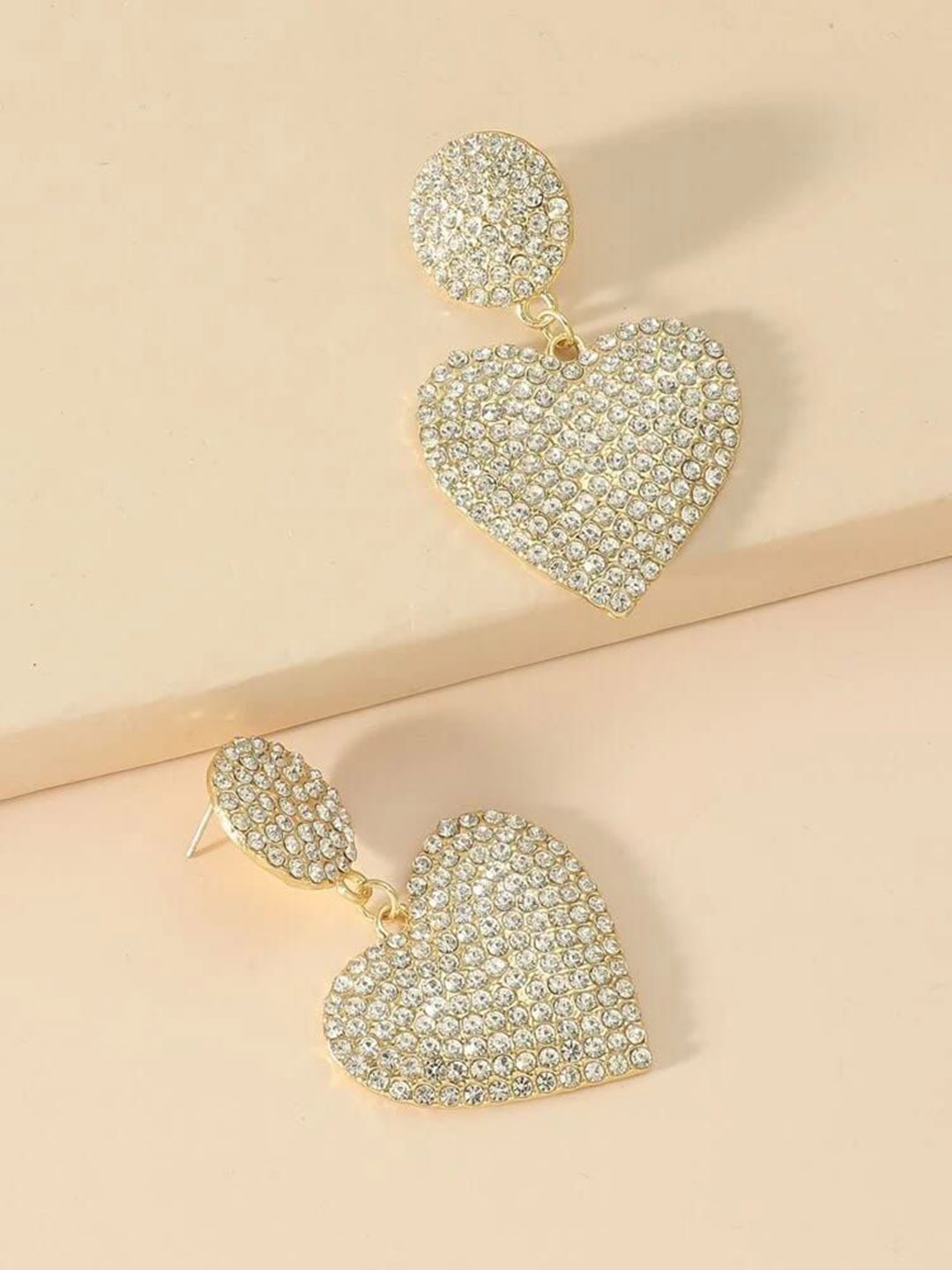

YU FASHIONS Geometric Drop Earrings, Gold