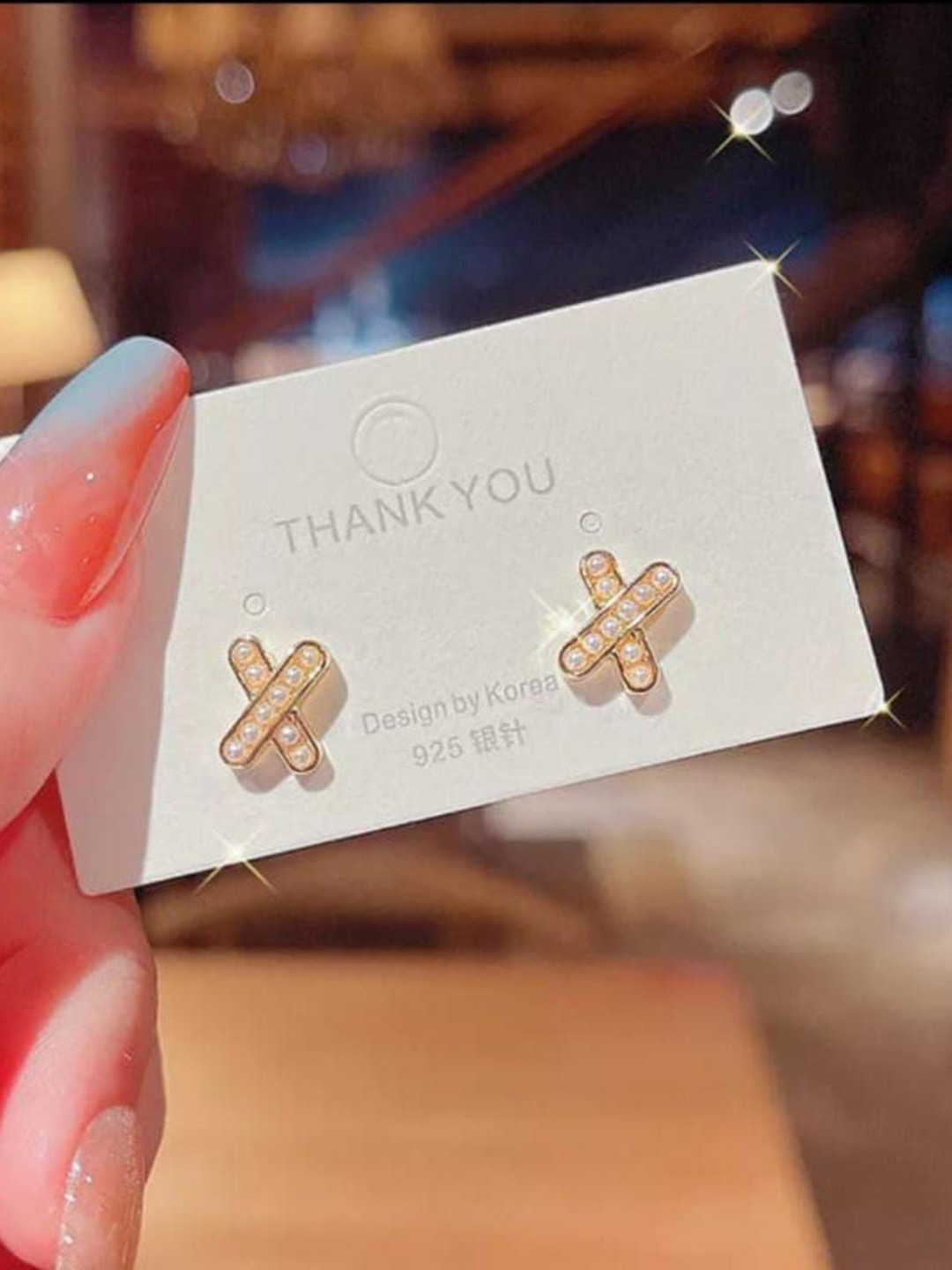

YU FASHIONS Geometric Drop Earrings, Gold