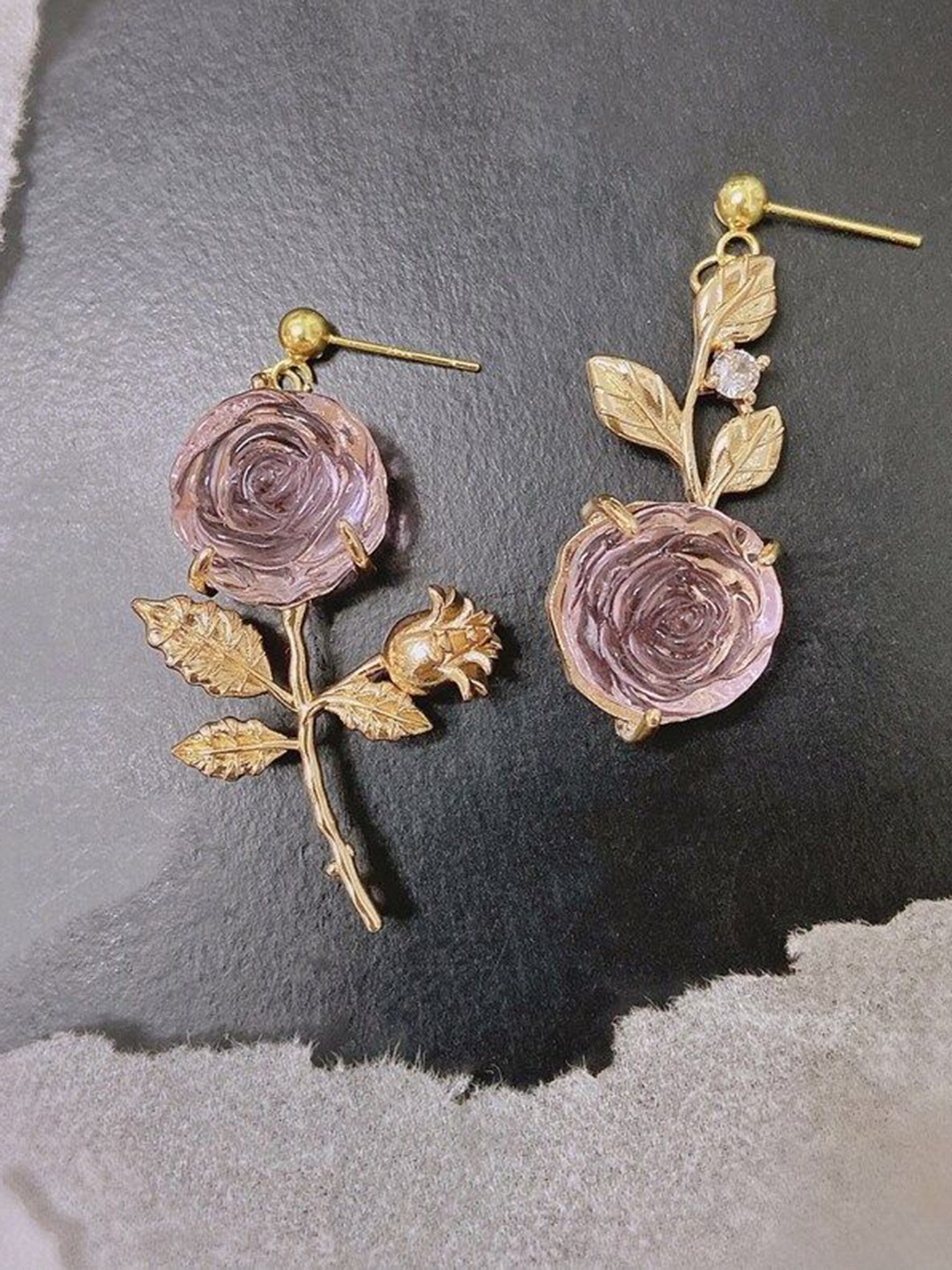 

YU FASHIONS Geometric Drop Earrings, Gold