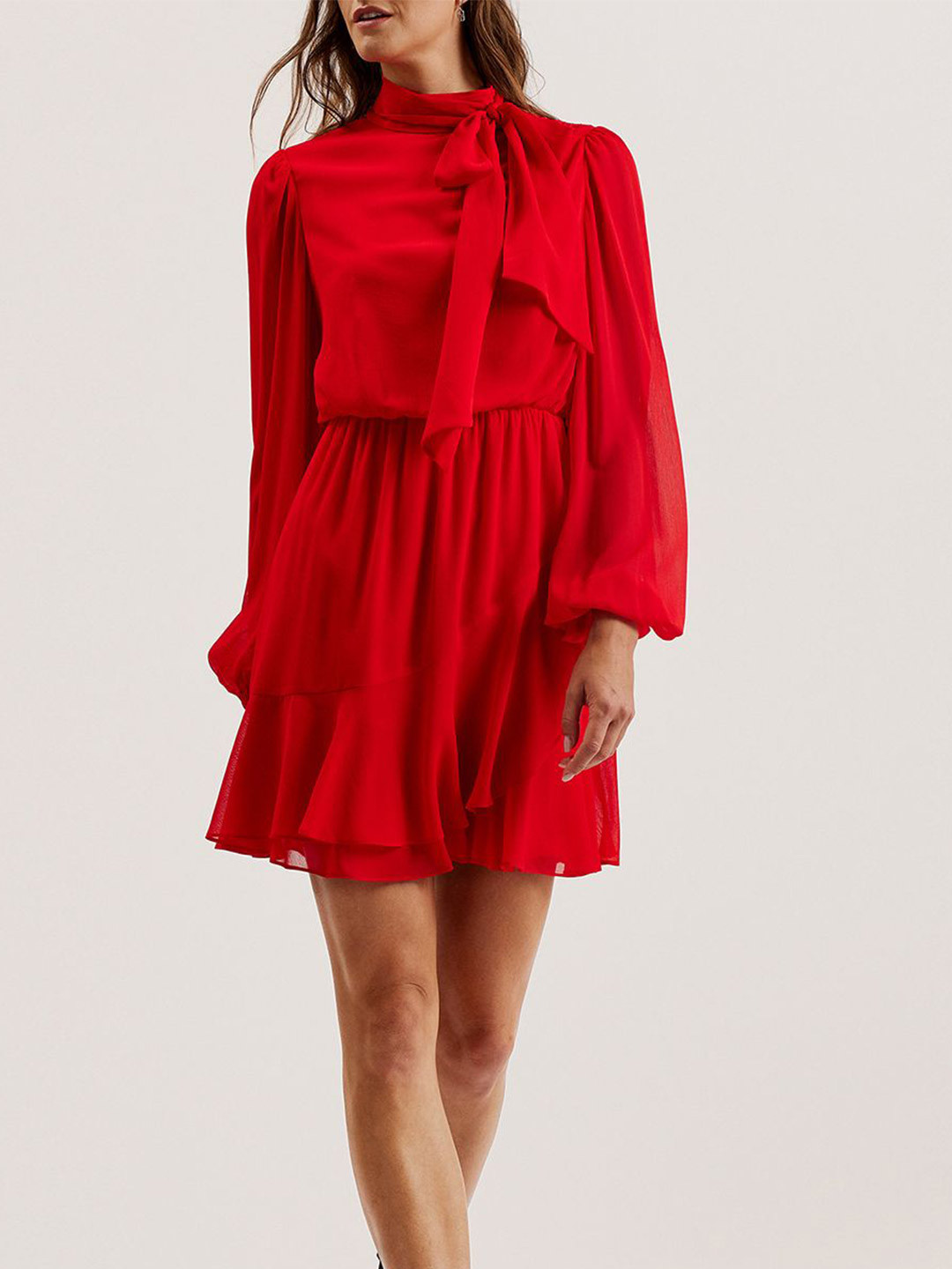 

Ted Baker Women Blouson Dress, Red