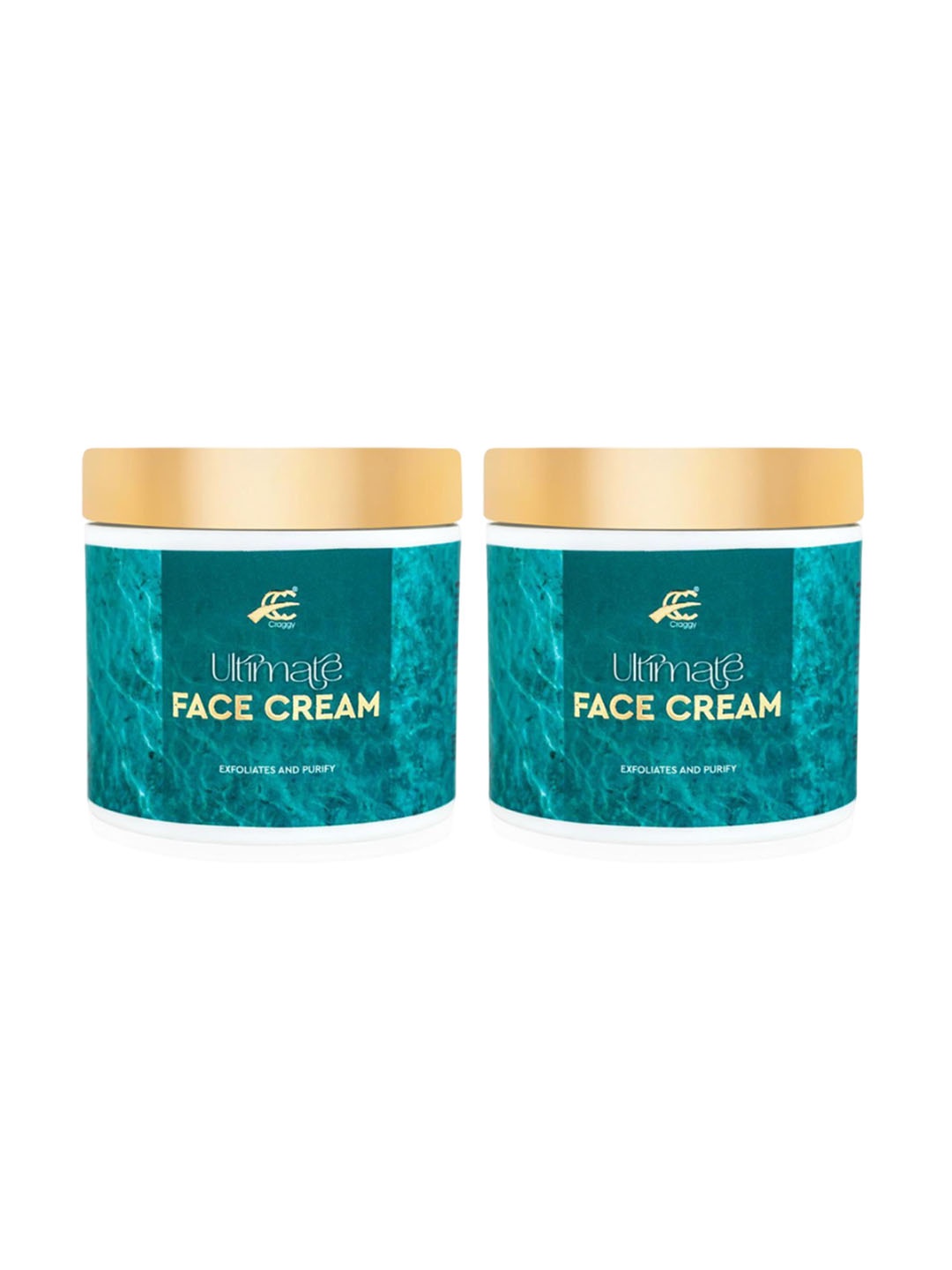 

Craggy Cosmetic Set Of 2 Ultimate Face Cream With Papaya - 75 gm Each, White