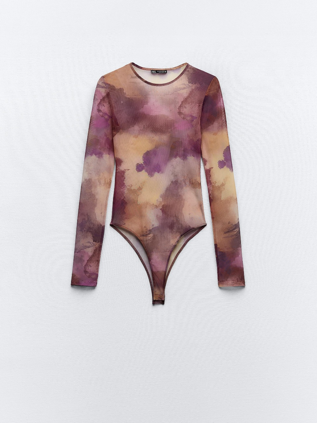 

ZARA Women Purple Bodysuit