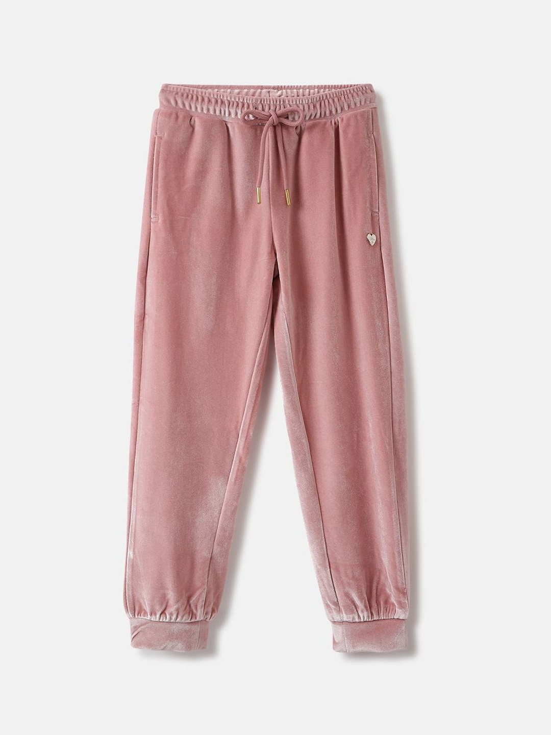 

ELLE Girls Mid Rise Joggers, Pink